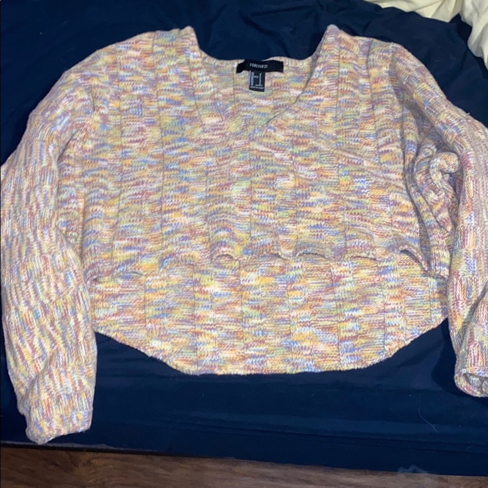 Cropped sweater